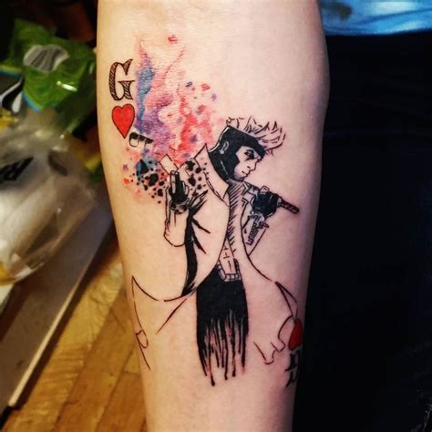 gambit x men tattoo